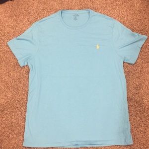 Large teal Polo shirt